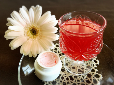 いちごのスキンケア